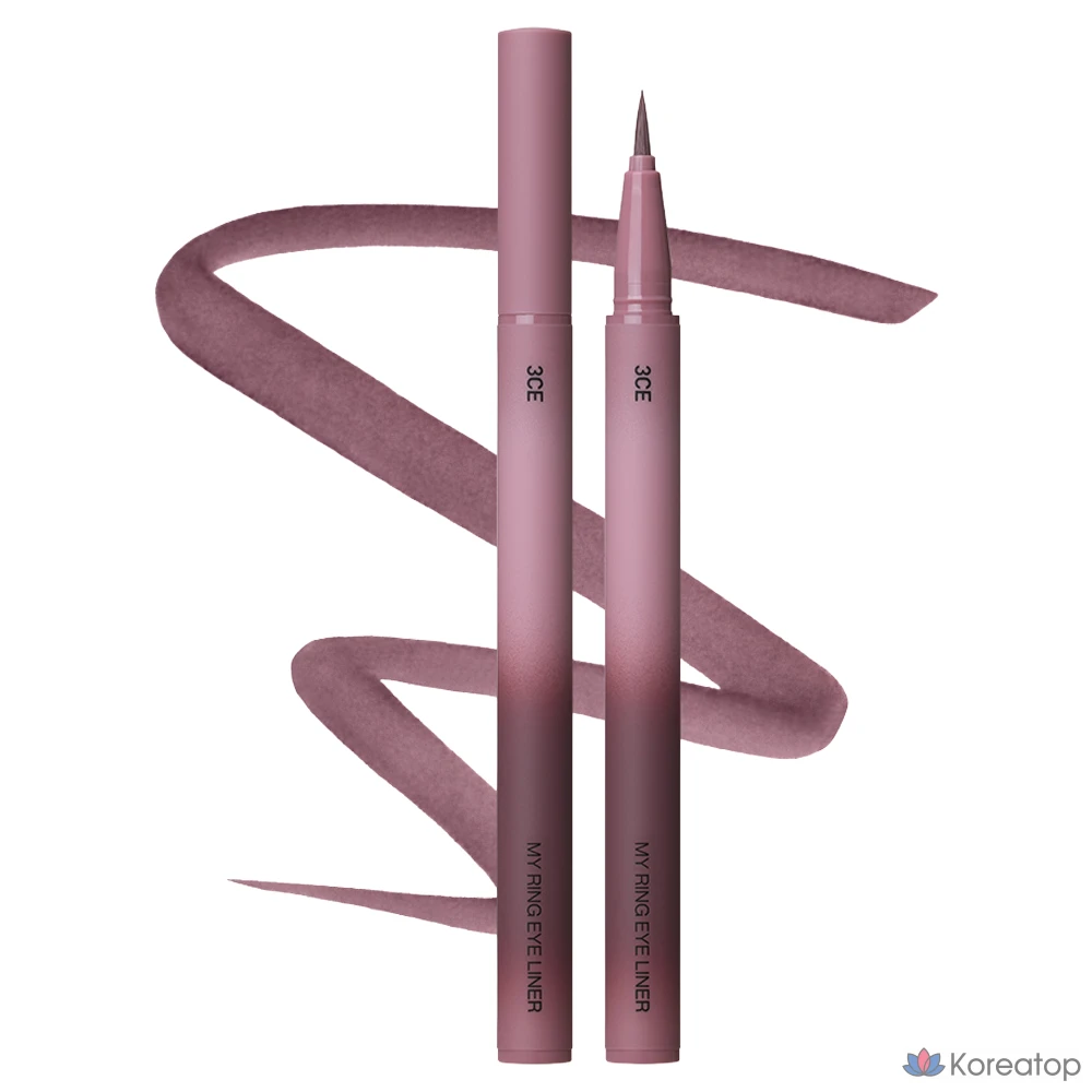 Подводка для глаз 3CE My Ring, 1 шт., цвет пепельно-лавандовый