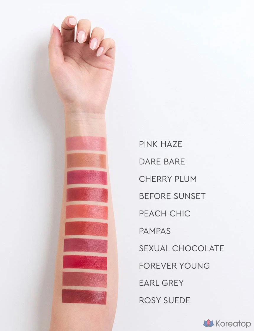 Тинт для губ Hera Sensual Powder Matte Liquid, оттенок 499 Rosy Suede, 5 г, 1 шт., фото 5