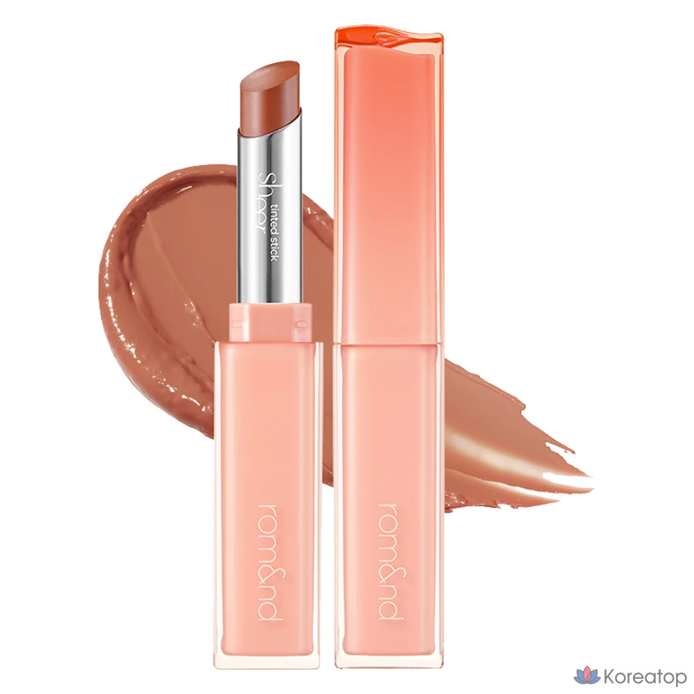 Тинт для губ ROM&ND Sheer Tinted Stick Lip Tint, 01 Bare Pumpkin, 2 г, 1 шт.