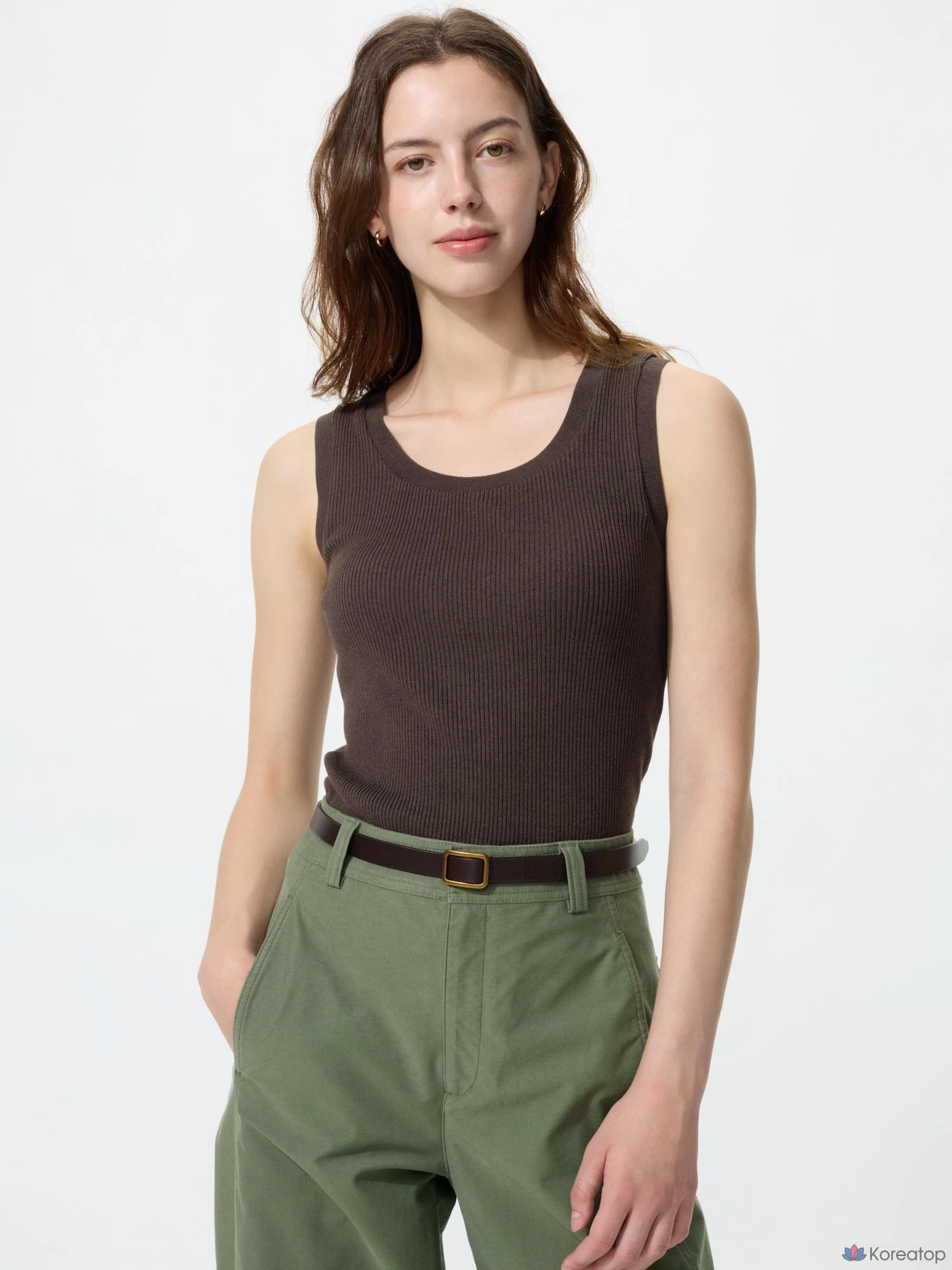 Бюстгальтер-топ Uniqlo Washable Knit Bra Top