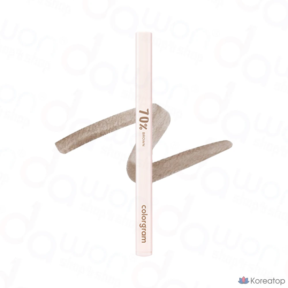 Контурный карандаш для лица Colorgram Contour Creator Liner 6 COLOR, оттенок 08 70% Rose Brown, 1 шт., фото 4