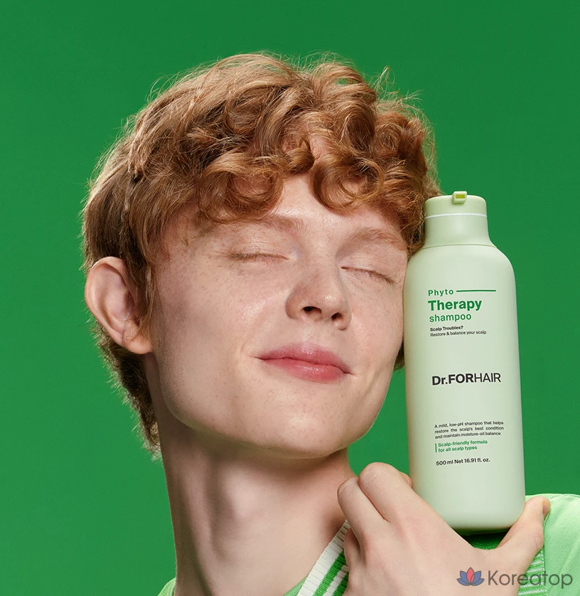 Мягкокислотный шампунь для кожи головы Doctor For Hair Phytotherapy, 1 шт., 500 мл