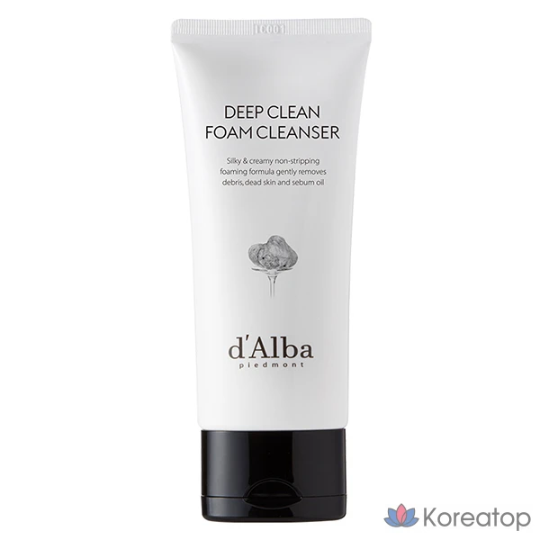 Пенка для глубокого очищения кожи D'alba с белым трюфелем, 80 мл, 1 шт.