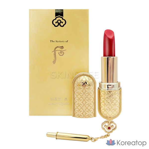 Помада The Whoo Gongjinhyang Mi № 42 (красная), 3,5 г, 1 шт.