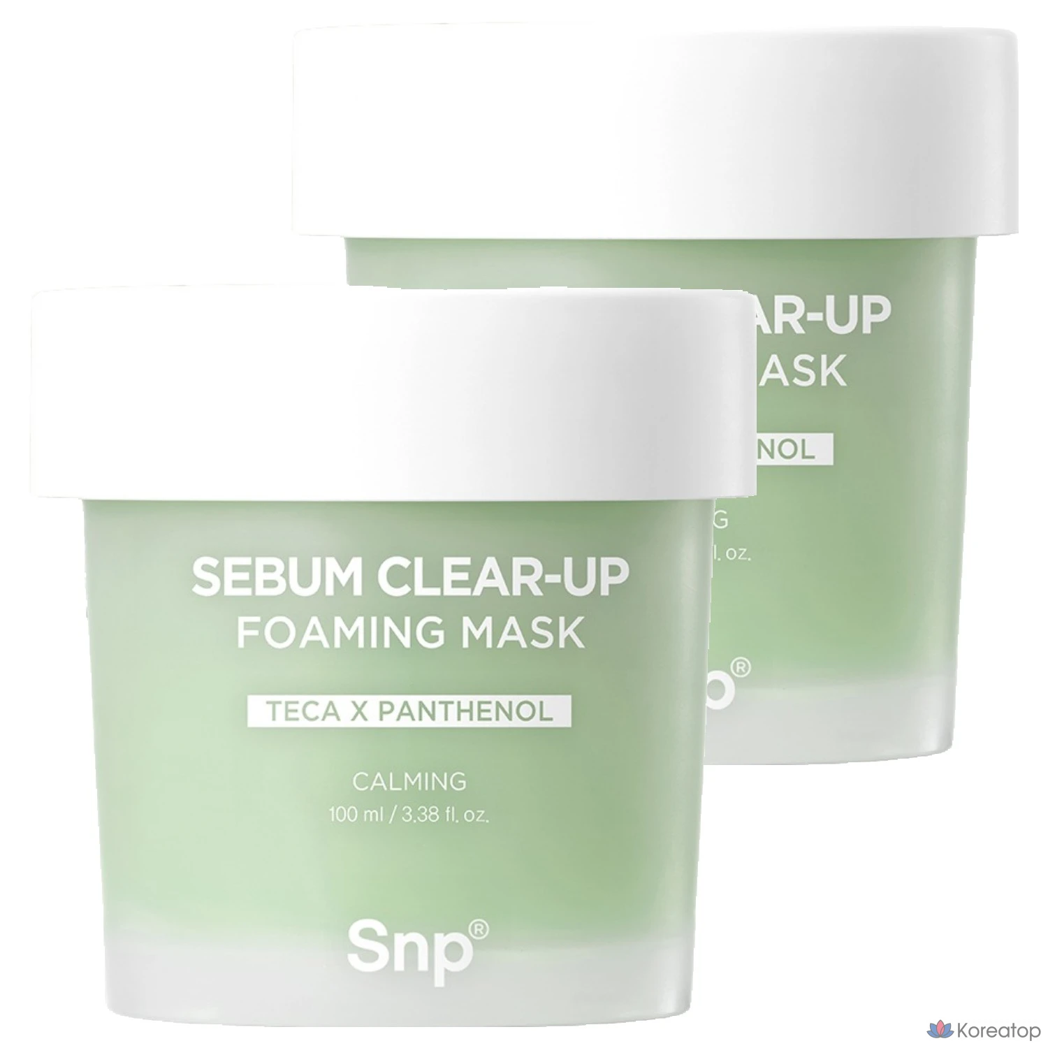 Пенная маска для лица SNP Fiji Ssokssok, 100 мл, 1 упаковка, 2 штуки.