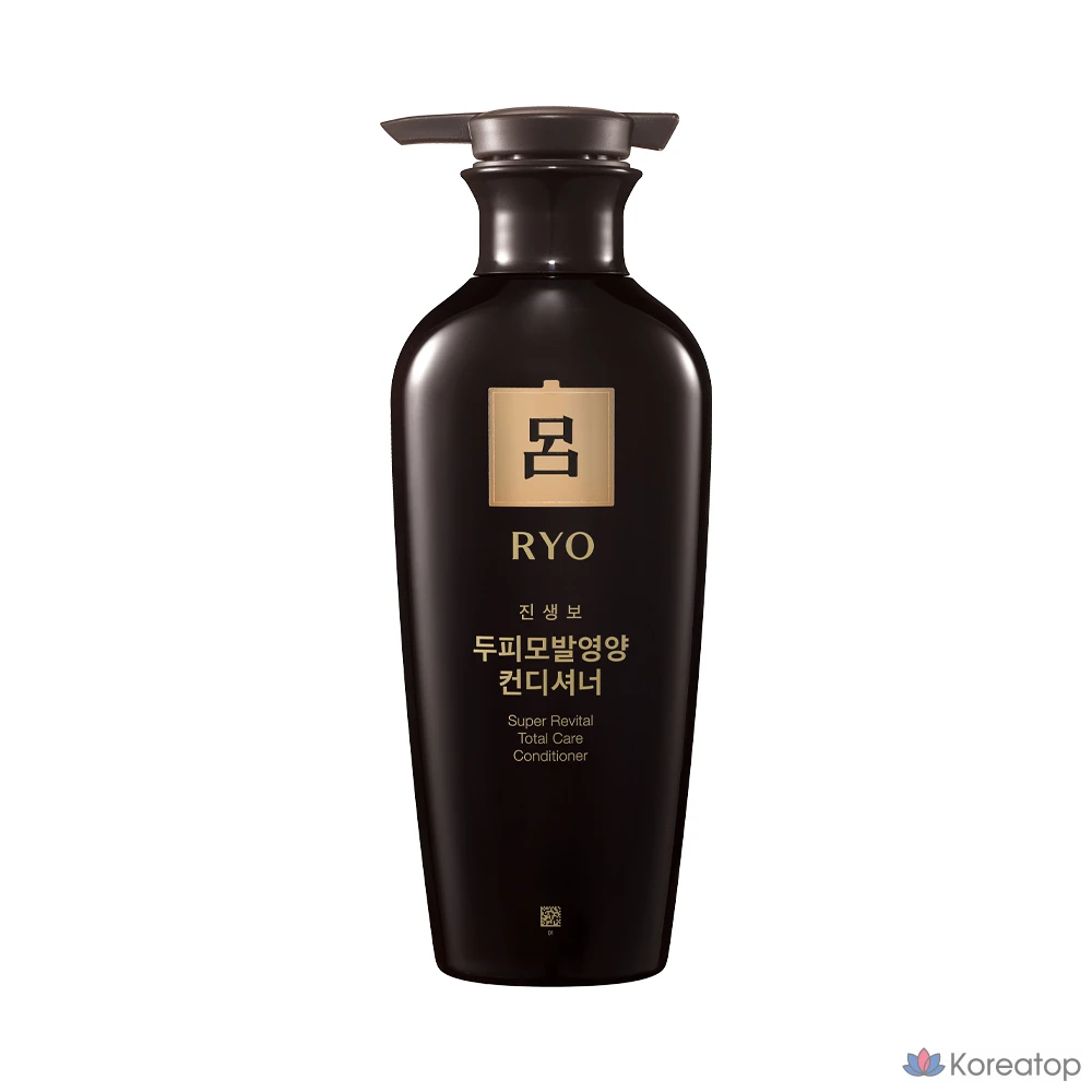 Питательный кондиционер для кожи головы и волос Ryo Jinsaengbo, 400 мл, 1 шт.