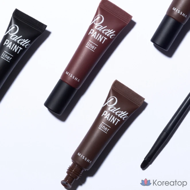 Гелевая подводка для глаз Missha Palette Paint, 6 г, коричневая, 1 шт., фото 7