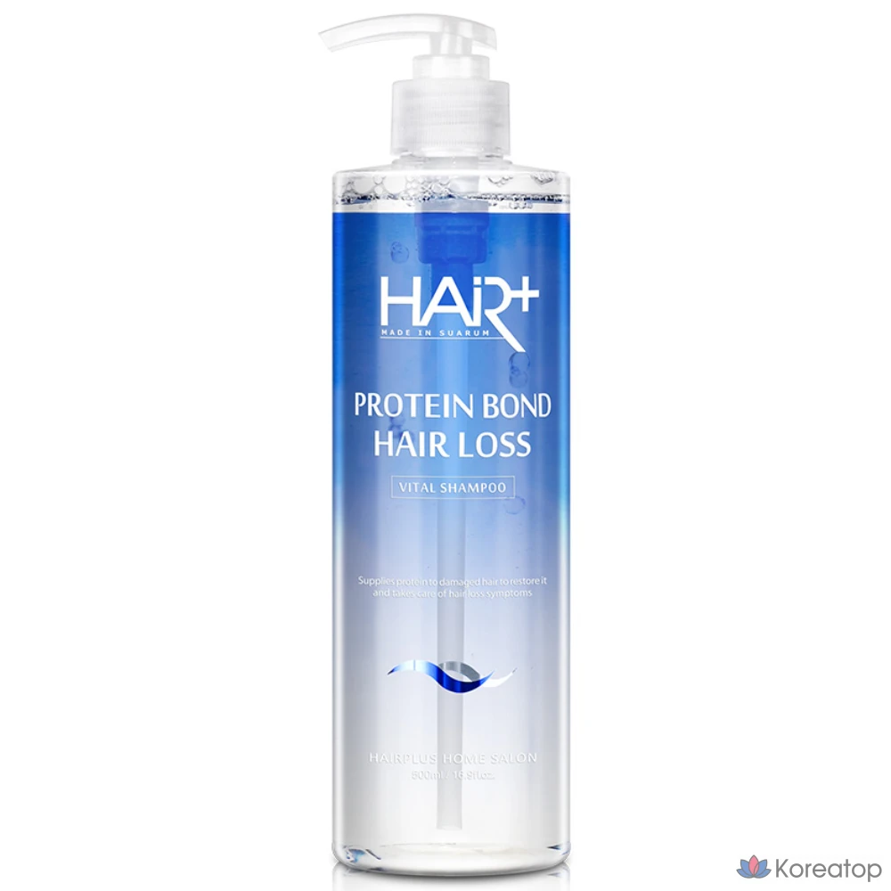 Шампунь Hair Plus Protein Bond для облегчения выпадения волос, 500 мл, 1 шт.