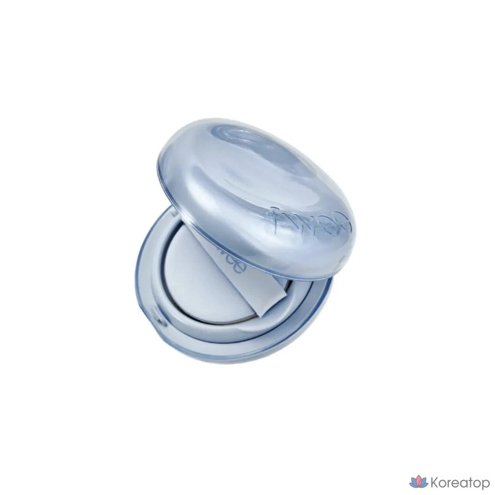 Ультрафиолетовая тональная основа в стеклянной форме 15 г (SPF50+), набор сменных блоков, 3 натуральных оттенка, 1 шт.