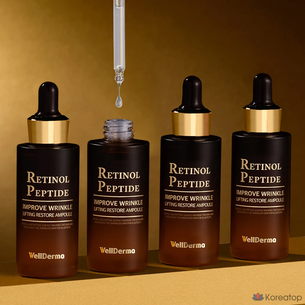 Ампула WellDerma Retinol Peptide Lifting Restore, 1 шт., 30 мл