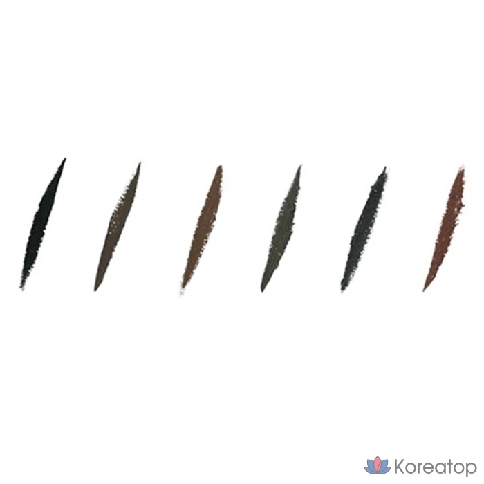 Гелевая подводка для глаз Tony Moly Back Gel Eyeliner с длинной кистью, № 2, коричневая, 1 шт., фото 8