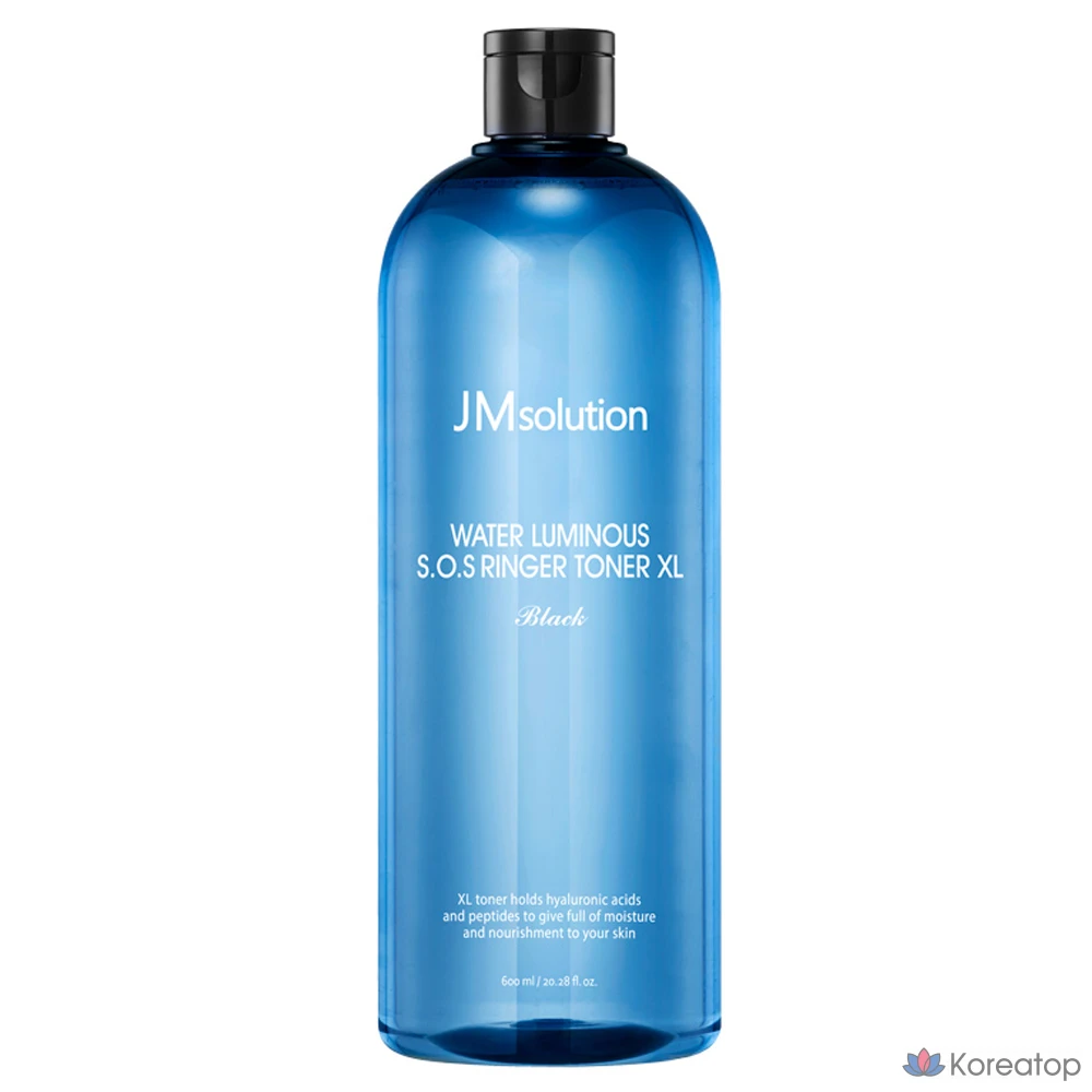 JM Solution Water Glow Toner Extra Large Black, 600 мл, 1 шт.
