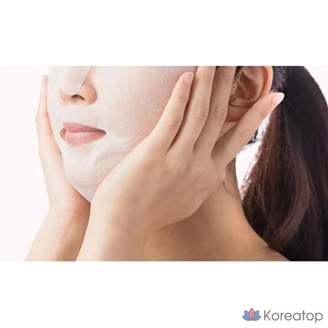 Набор натуральных масок для лица Eunyul с огурцом, 50 штук, 4 упаковки., фото 4