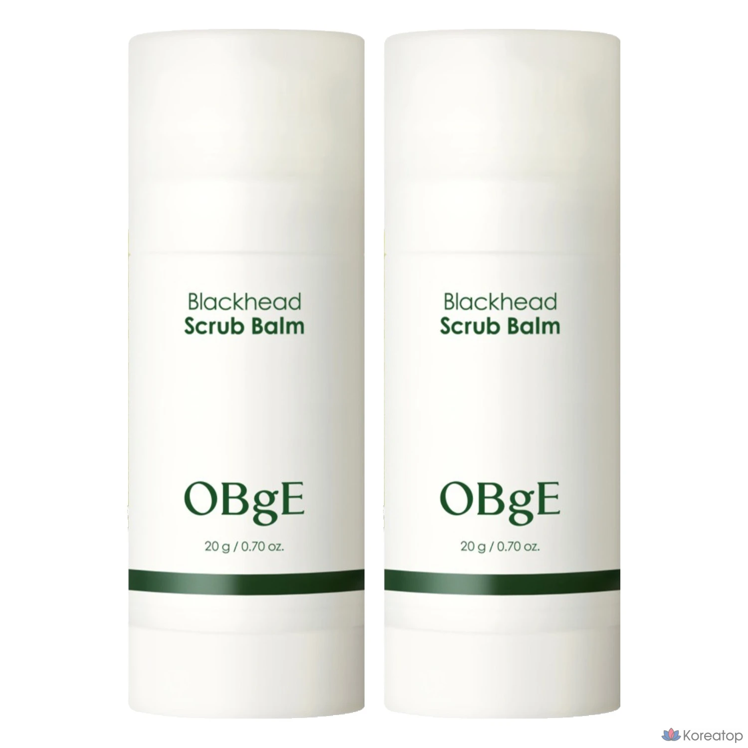 Бальзам-скраб для лица OBge от черных точек, 20 г, 1 упаковка, 2 шт.