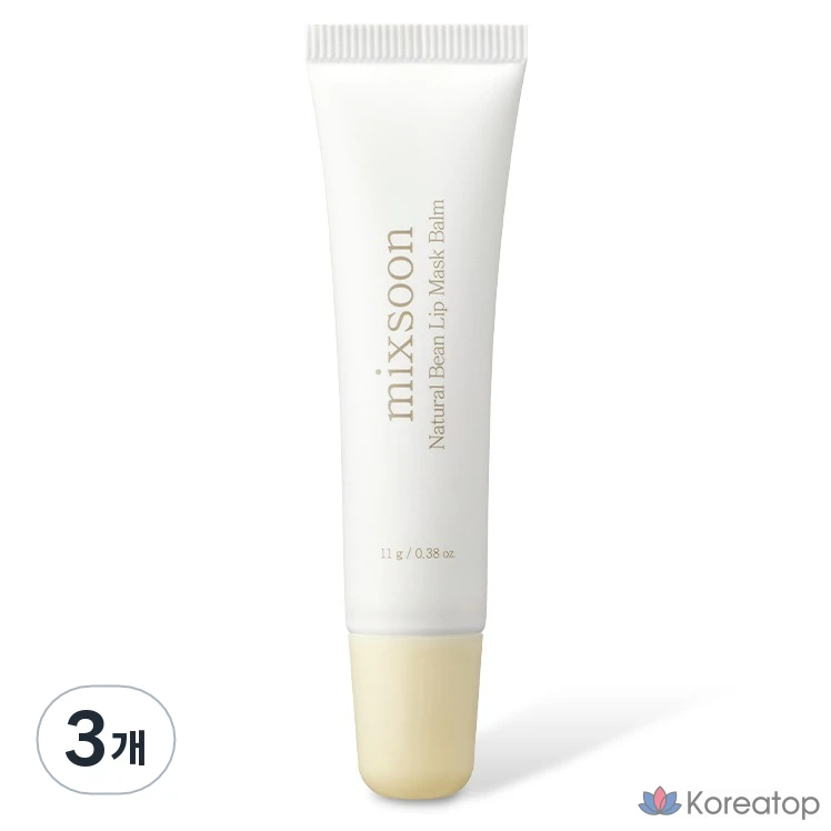 Натуральный соевый бальзам для губ Mixoon, 3 шт., 11 г, бесцветный