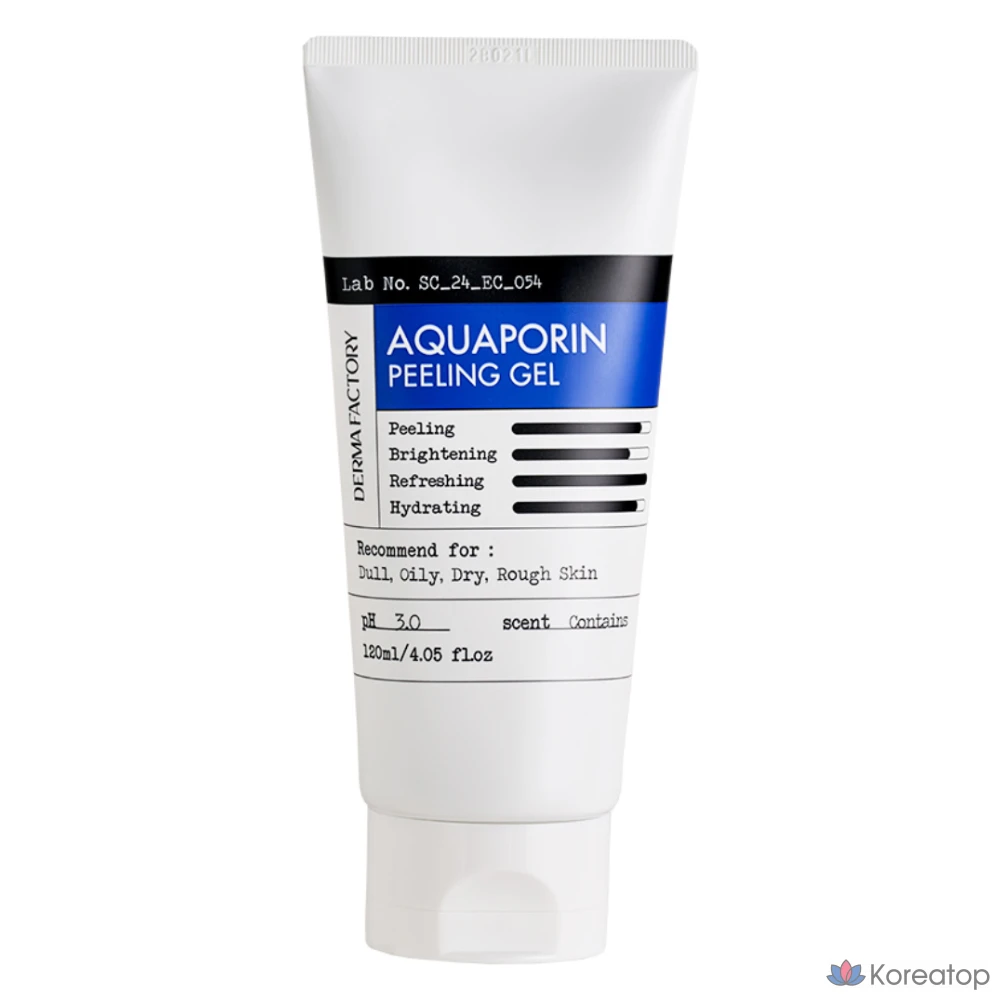 Отшелушивающий гель Derma Factory Aquaporin, 120 мл, 1 шт.