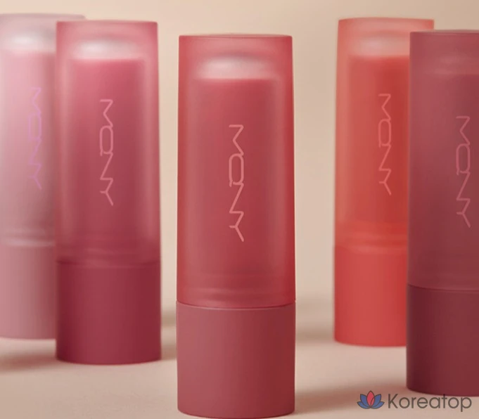 Матовая пудровая помада Mqny New York, 1 шт., оттенок 04 Peach Fog, фото 5