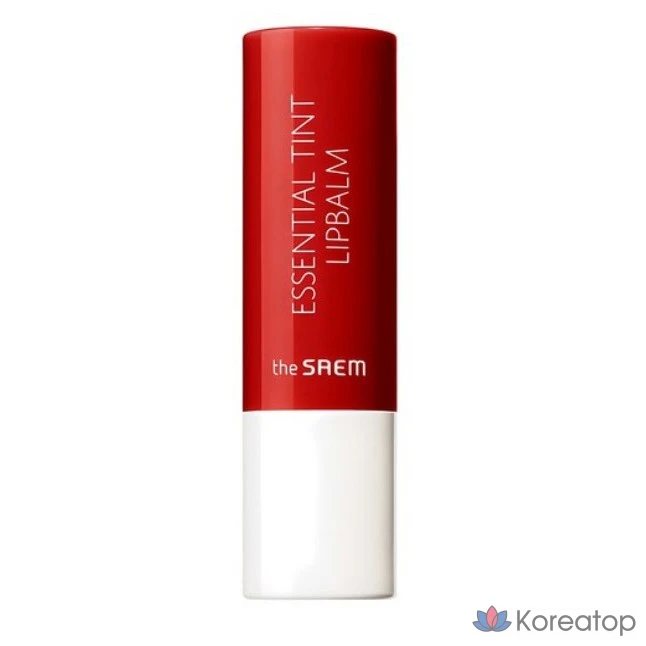Бальзам для губ The Saem Sammul Essential Tint Lip Balm, RD01 RED (красный), 4 г, 1 шт.