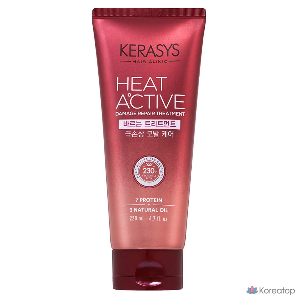 KeraSys Heat Active Extreme Damage Treatment, 220 мл, 1 шт.