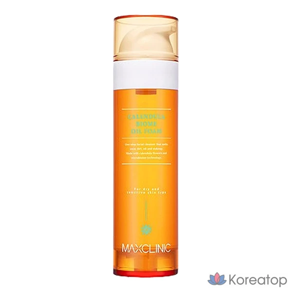 Пенка для умывания MAXCLINIC Calendula Biome Oil Foam, 110 г, 1 шт.