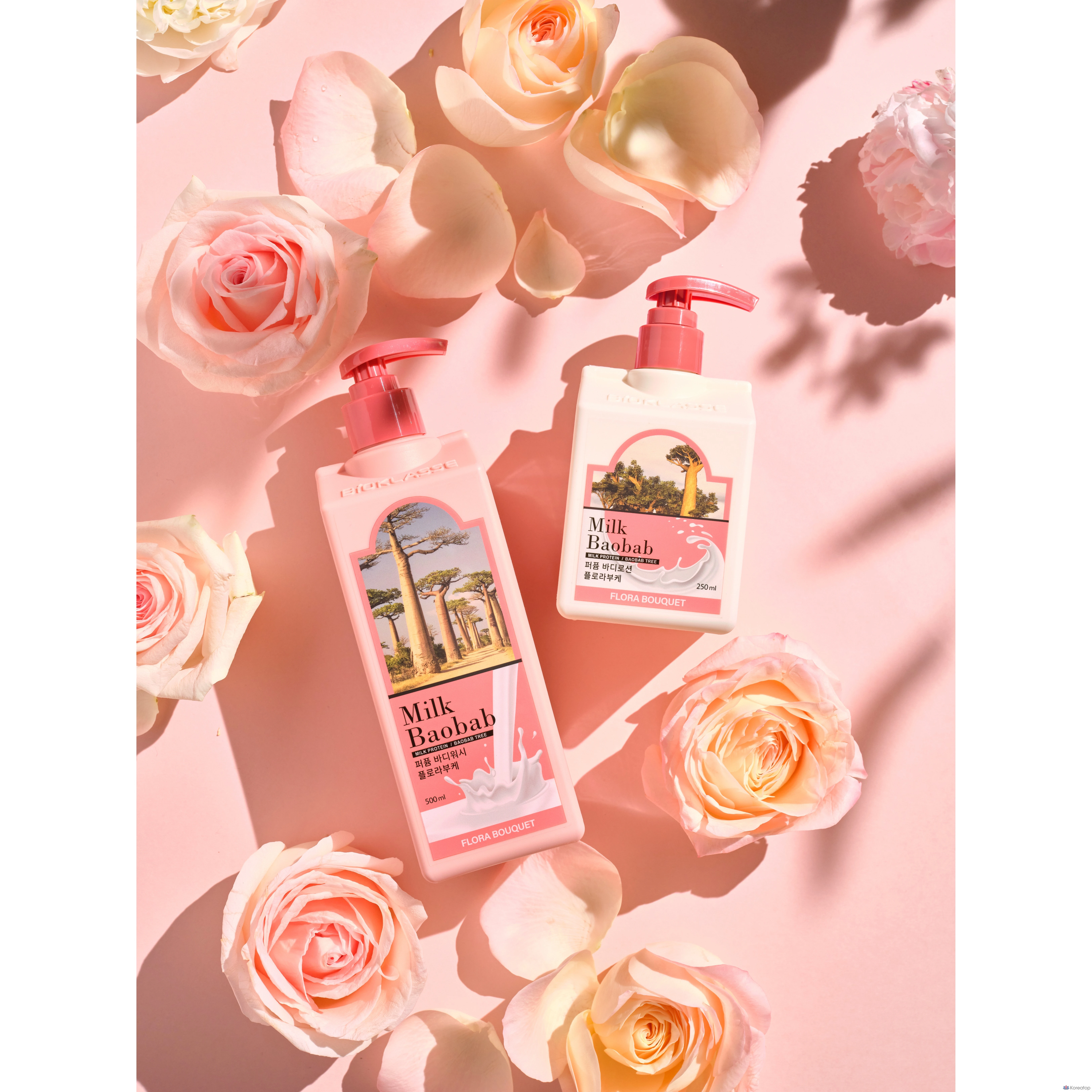 Гель для душа Milk Baobab Perfume Body Wash с ароматом «Цветочный букет», 500 мл, 1 шт.