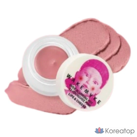 WakeMake Over Blurring Pot 2SKU, 12 Younghee Pink, 4.5g, 1 шт.