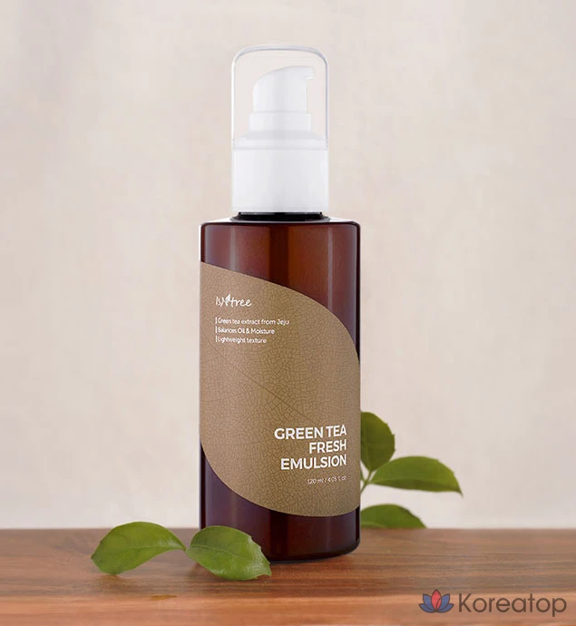 Isandree Свежая эмульсия с зеленым чаем, 120 мл, 1 шт.