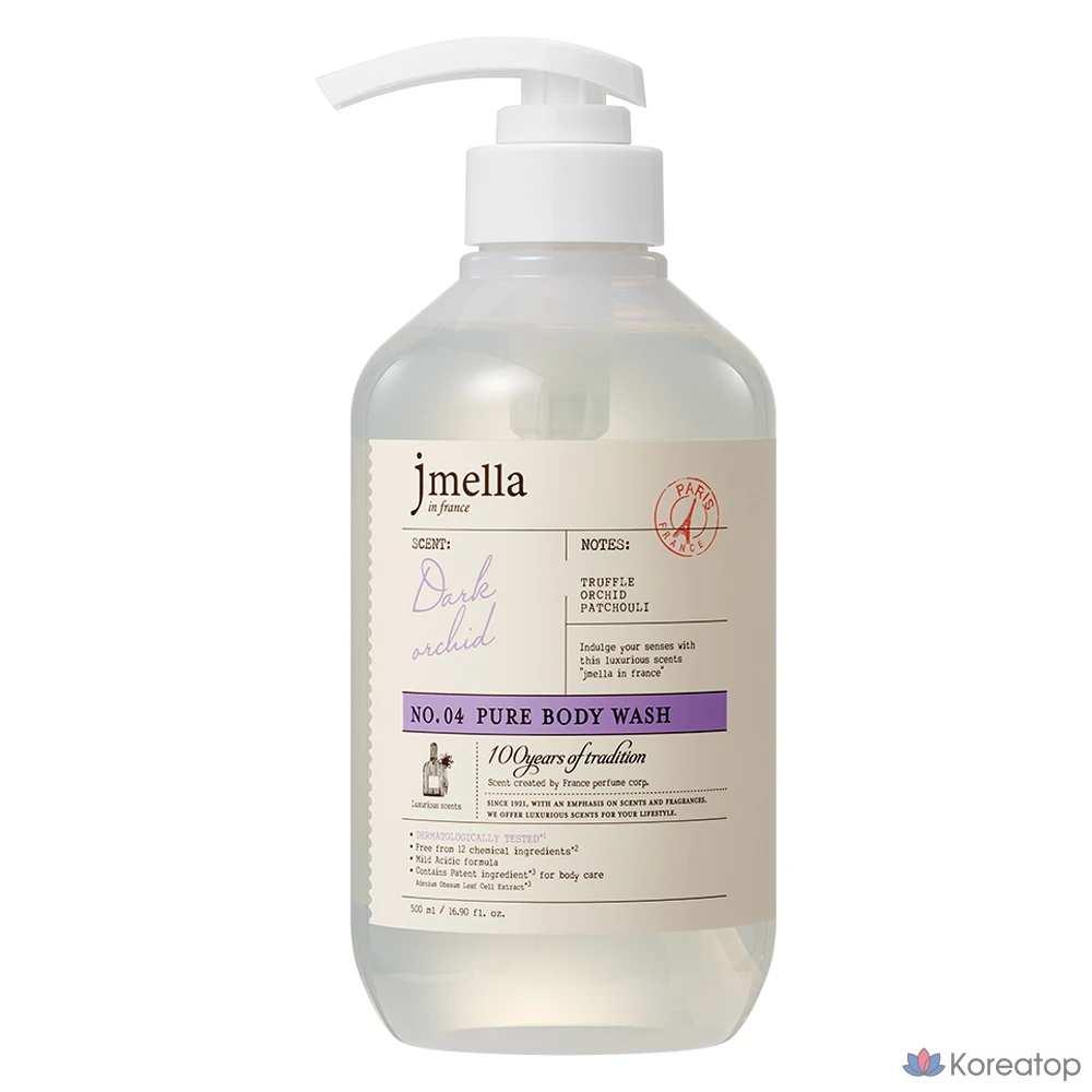 Гель для душа Jmella «Pure Dark Orchid», 500 мл, 1 шт.