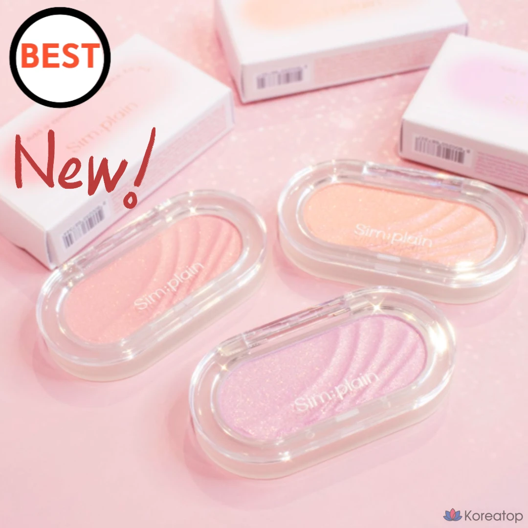 Simple Lane Gleam On Cheek, 007 Eau de Peony, 1 шт.