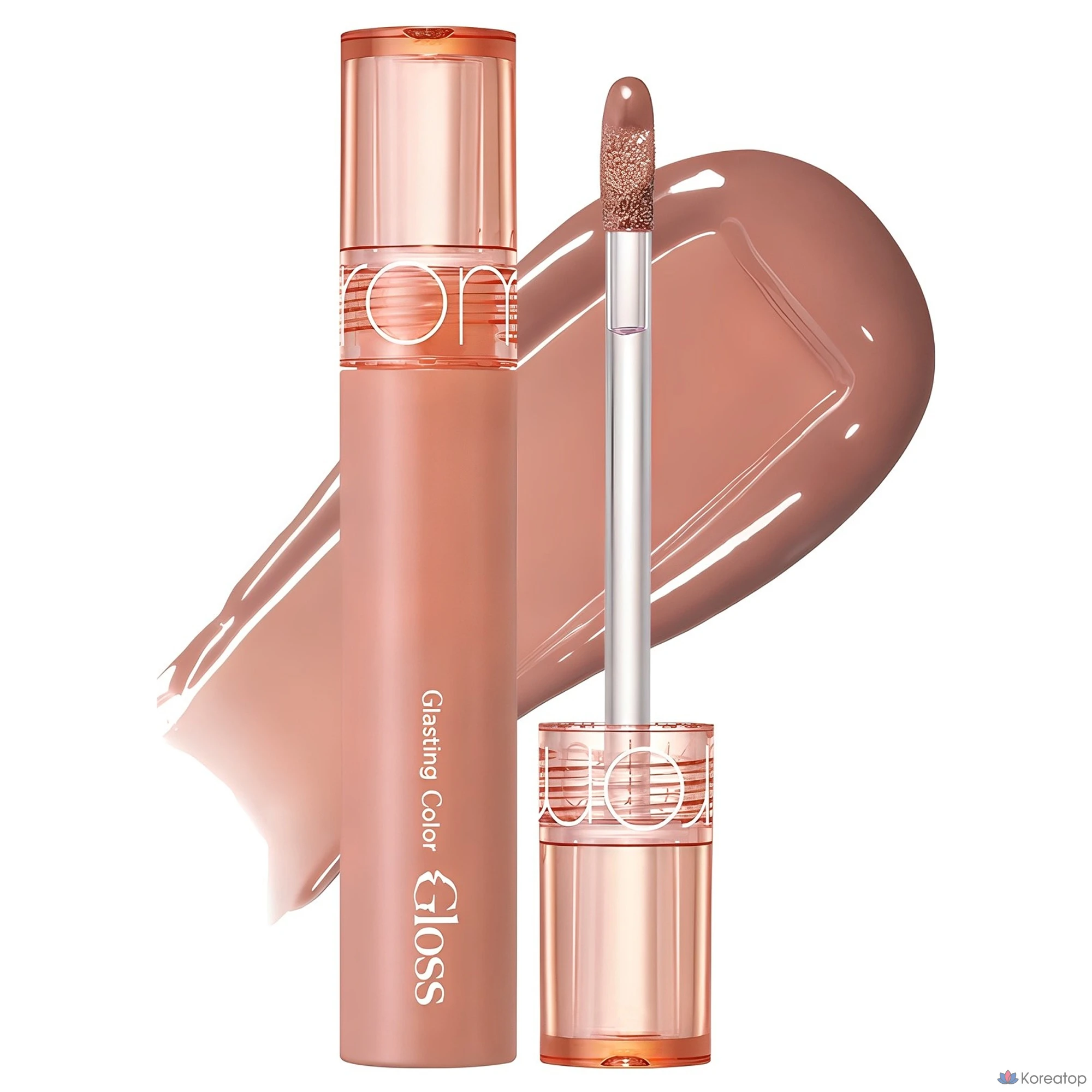 Блеск для губ ROM&ND Glasting Color Gloss Lip Tint, оттенок 02 Nutty Beige, 1 шт.