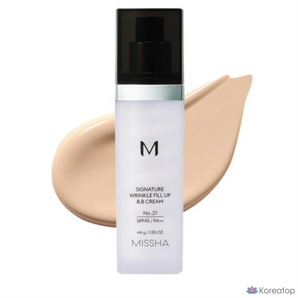 BB-крем Missha M Signature Wrinkle Fill-Up SPF45 PA++, ярко-бежевый, 44 г, 1 шт.