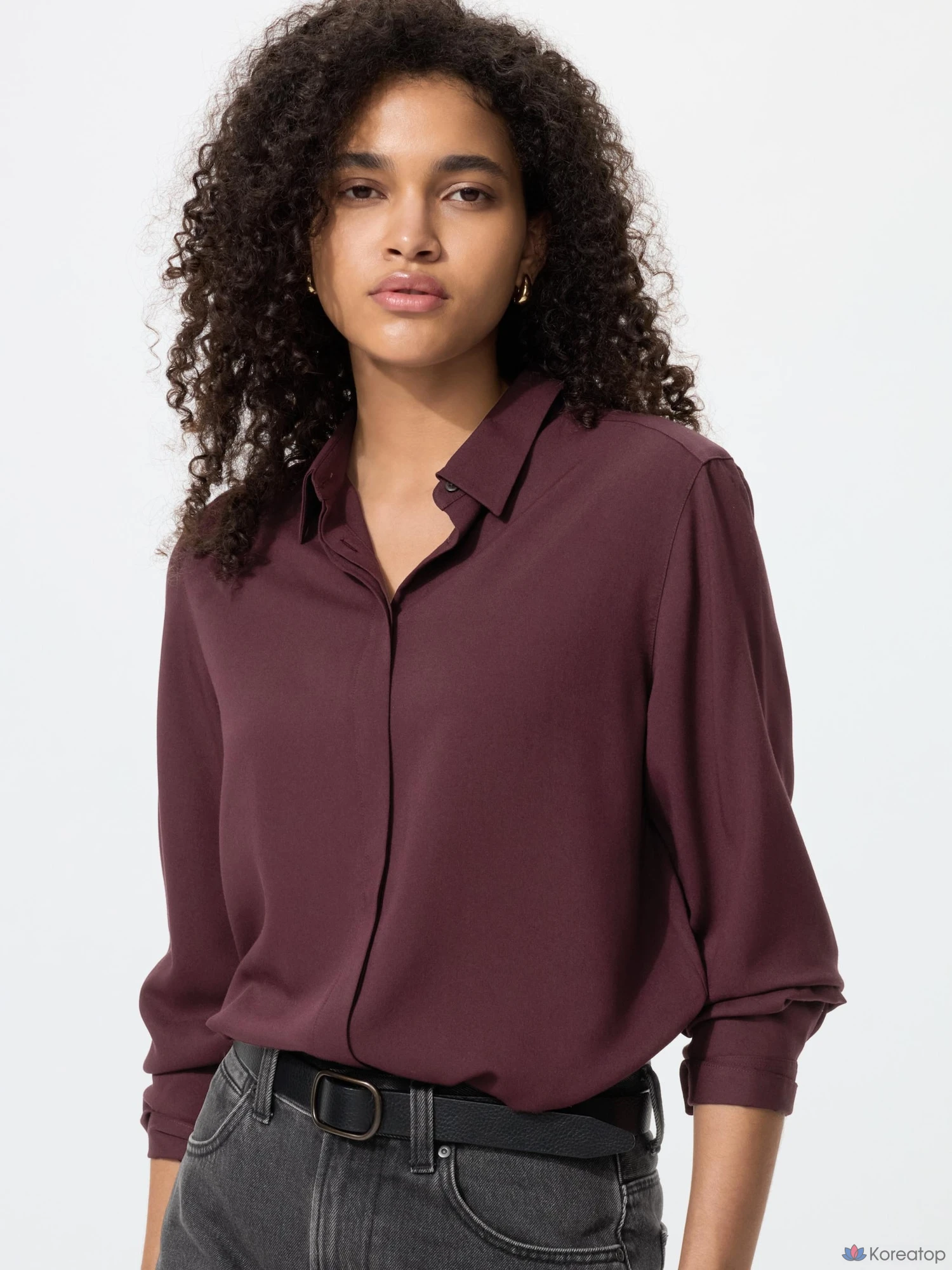 Блузка Uniqlo Rayon Blouse