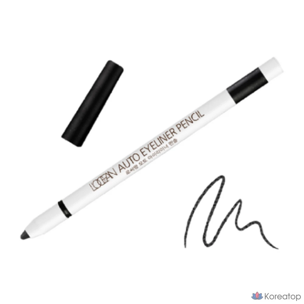 Гелевая подводка для глаз L'OCEAN Airtight Auto Gel Eyeliner, № 03, мягкий коричневый BR, 1 шт.