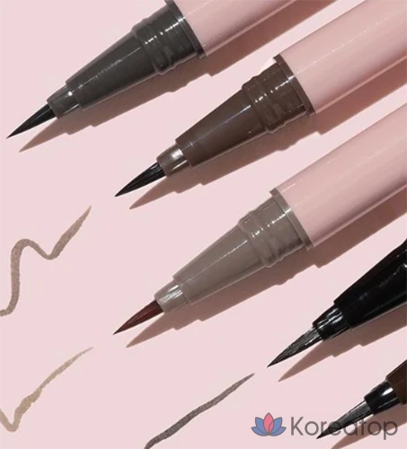 Подводка для глаз Lilybyred 9to9 Survival Natural Pen Liner, оттенок 03 Ash Top, 1 г, 1 шт., фото 9