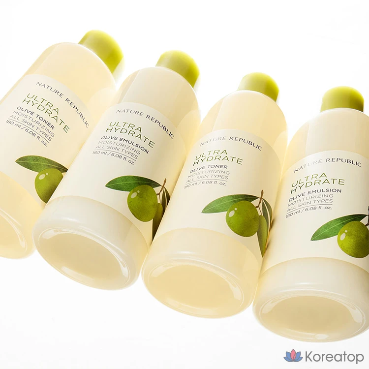 Увлажняющая оливковая эмульсия Nature Republic Really Moist, 180 мл, 1 шт.