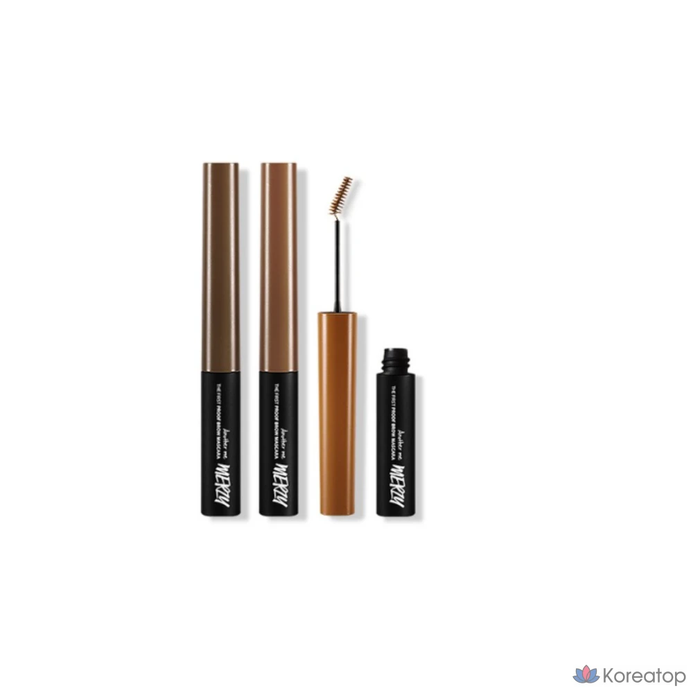 Тушь для бровей MERZY the First Proof 3,5 г, № 03 Карамель, 1 шт.