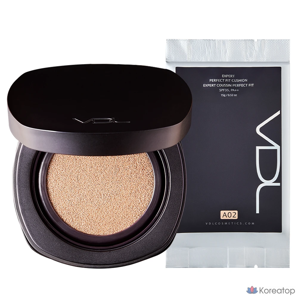 Набор VDL Expert Perfect Fit Cushion 15 г + сменный блок 15 г, A02, 1 шт.