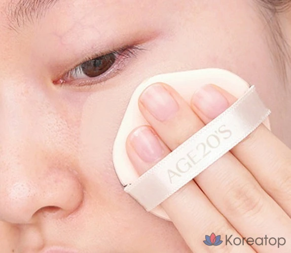 Увлажняющая тональная основа Signature Essence Cover Foundation Pact Master Moisture Foundation в футляре + сменный блок 14 г, 2 шт., № 21, 1 шт., фото 6