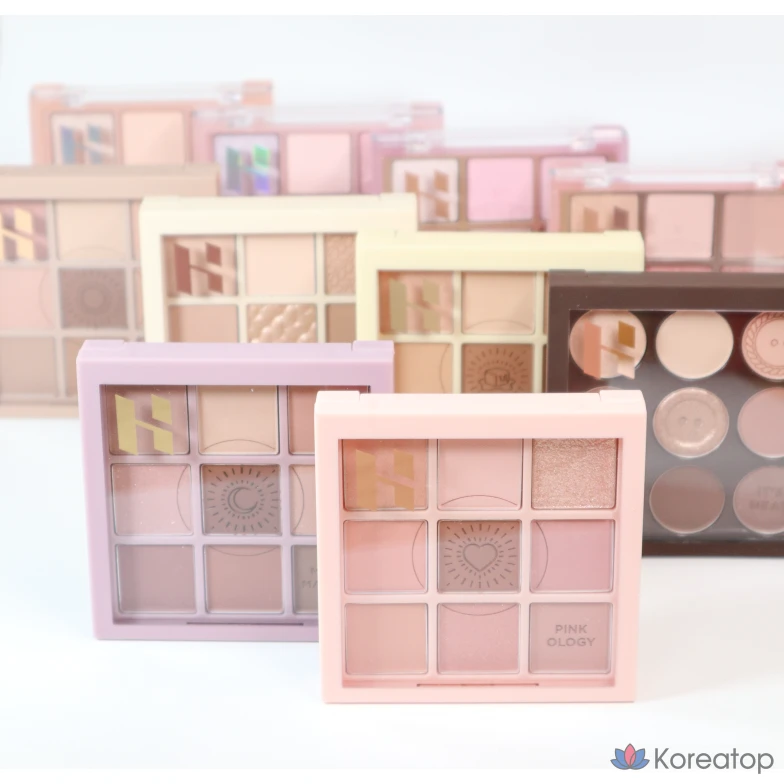 Палетка теней для век My Favorite Mood Eye Palette, 10 цветов, Holika Holika, 08 Shell on the Beach, 1 шт.