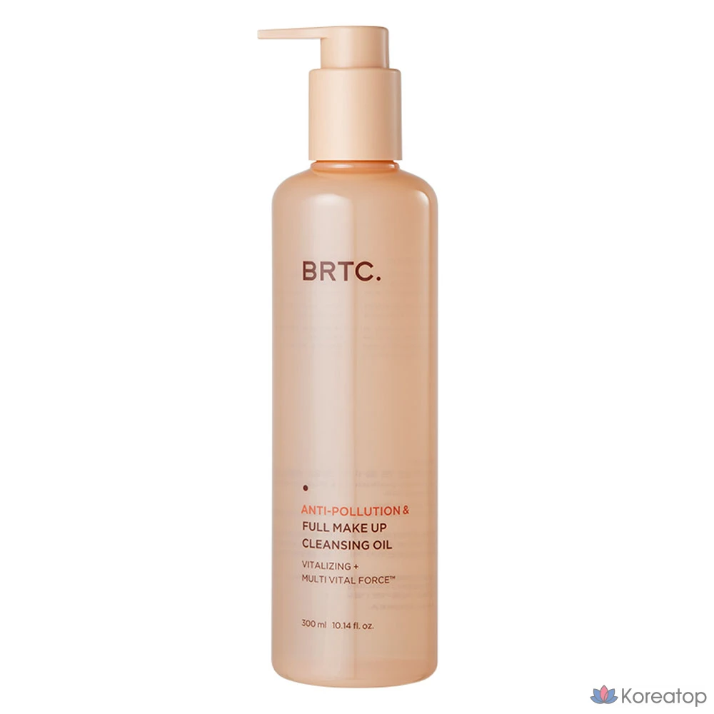 BRTC Масло для очищения кожи от загрязнений и полного снятия макияжа, 1 шт., 300 мл