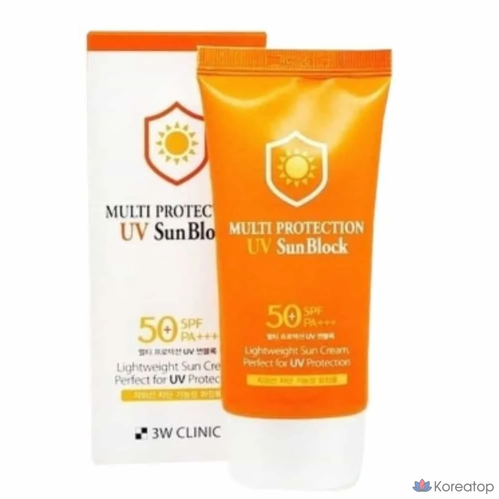 Солнцезащитный крем для гольфа SPF50, УФ-защита, для мужчин, 3W Clinic P++ 55764EA, 1 шт.