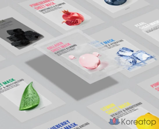 Набор коллагеновых масок Eunyul Purity, 1 упаковка, 120 листов., фото 7