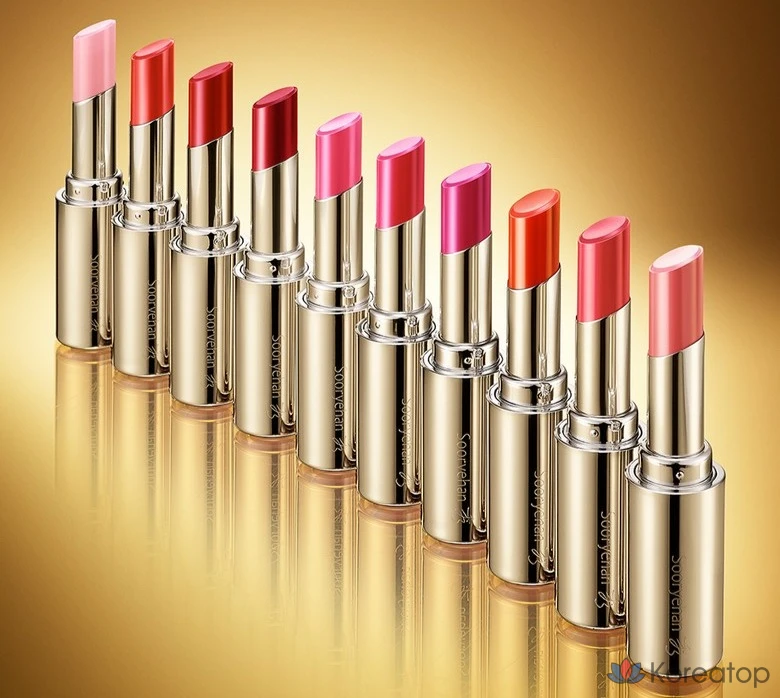 Помада Sooryehan Yeon Silk Lip Rouge, красно-оранжевая, 3,5 г, 1 шт., фото 5