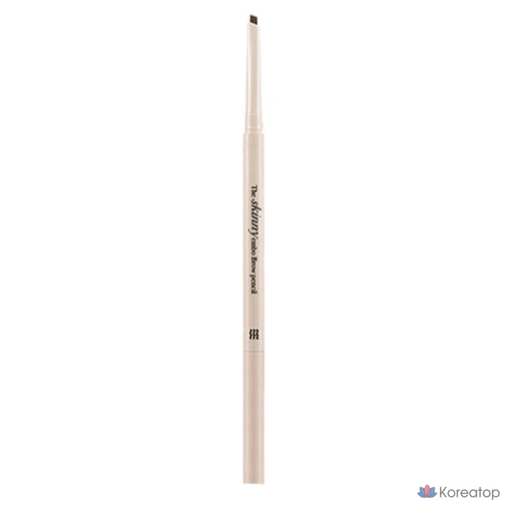 Карандаш для бровей MERZY the Skinny Embo, коричневый SB2 Cacao Brown, 1 шт.