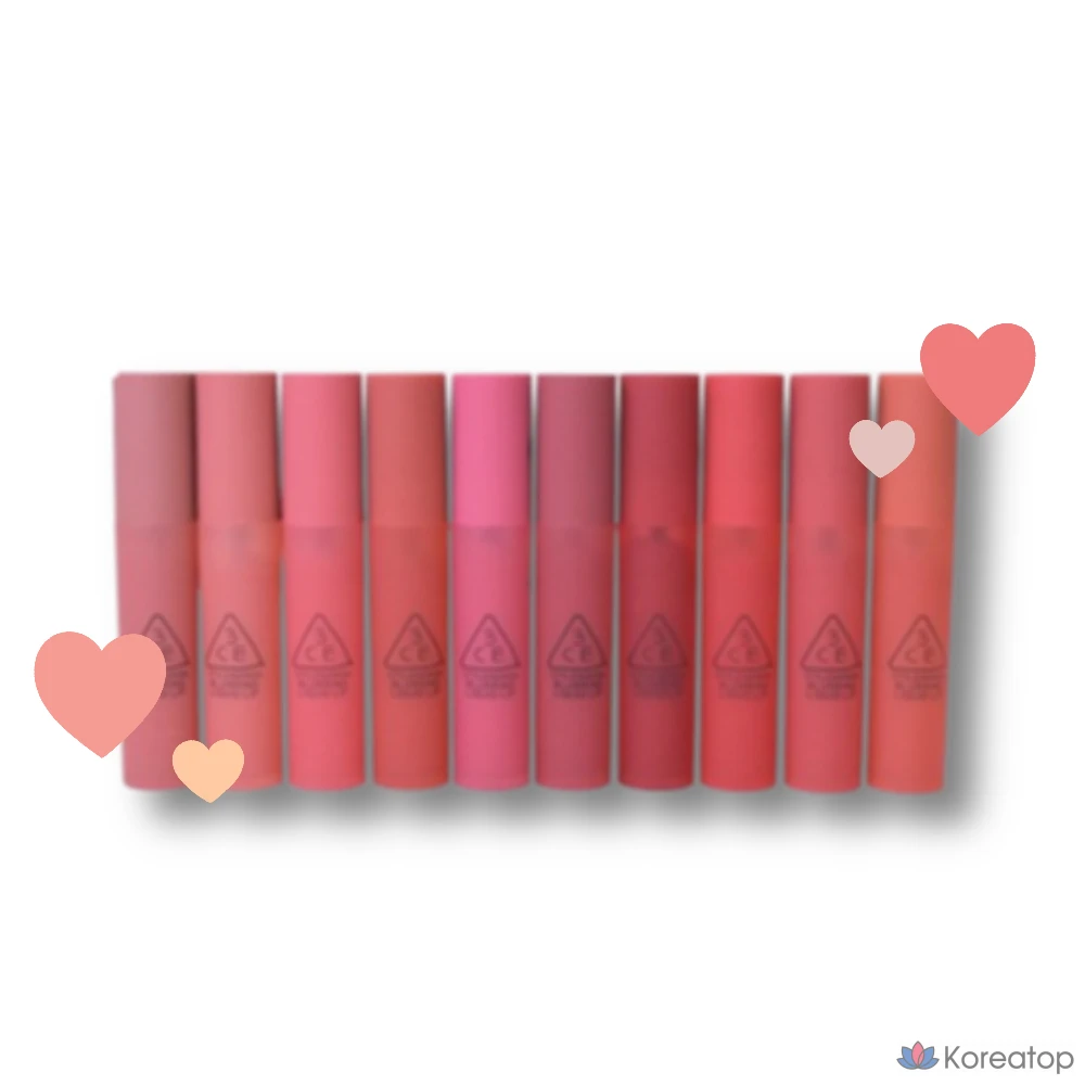 Жидкая помада 3CE Blurring Liquid Lip, оттенок Startunau (натурально-красный), 5,5 г, 1 шт.