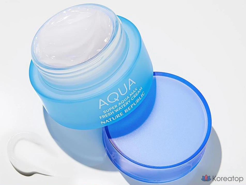 Увлажняющий крем Nature Republic Super Aqua Max Fresh для жирной кожи, 80 мл, 1 шт.