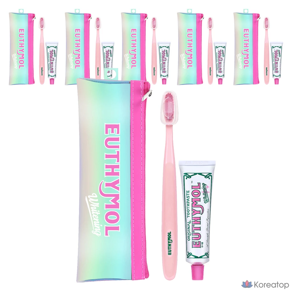 Зубная паста Euthymol Whitening Portable, 40 г, 6 шт.