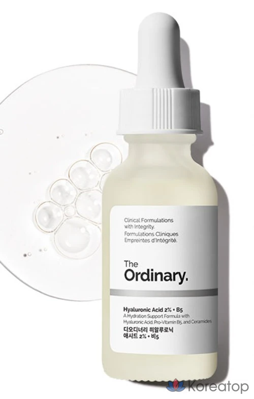 Сыворотка The Ordinary с гиалуроновой кислотой 2% + витамином B5, 30 мл, 1 шт.