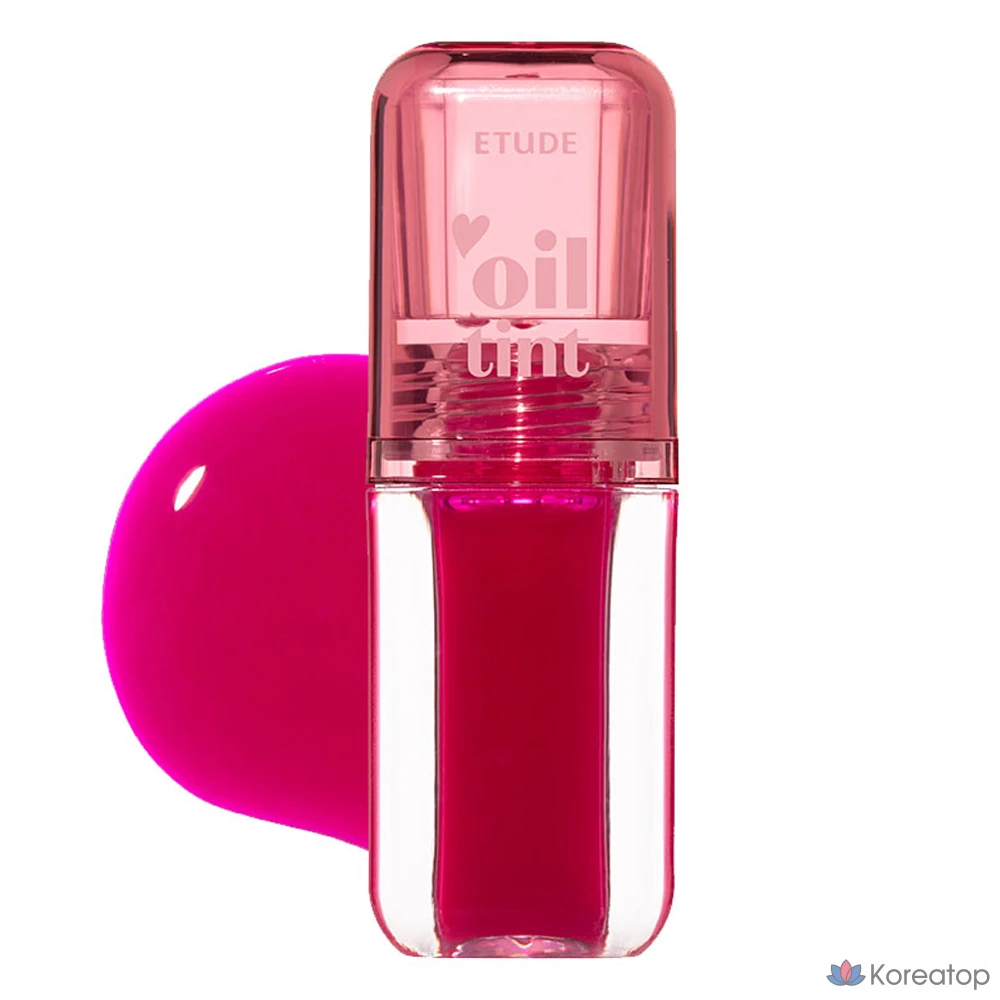 Etude House Dear Darling Oil Tint, 03 Neon Pink, 4.2 г, 1 шт.