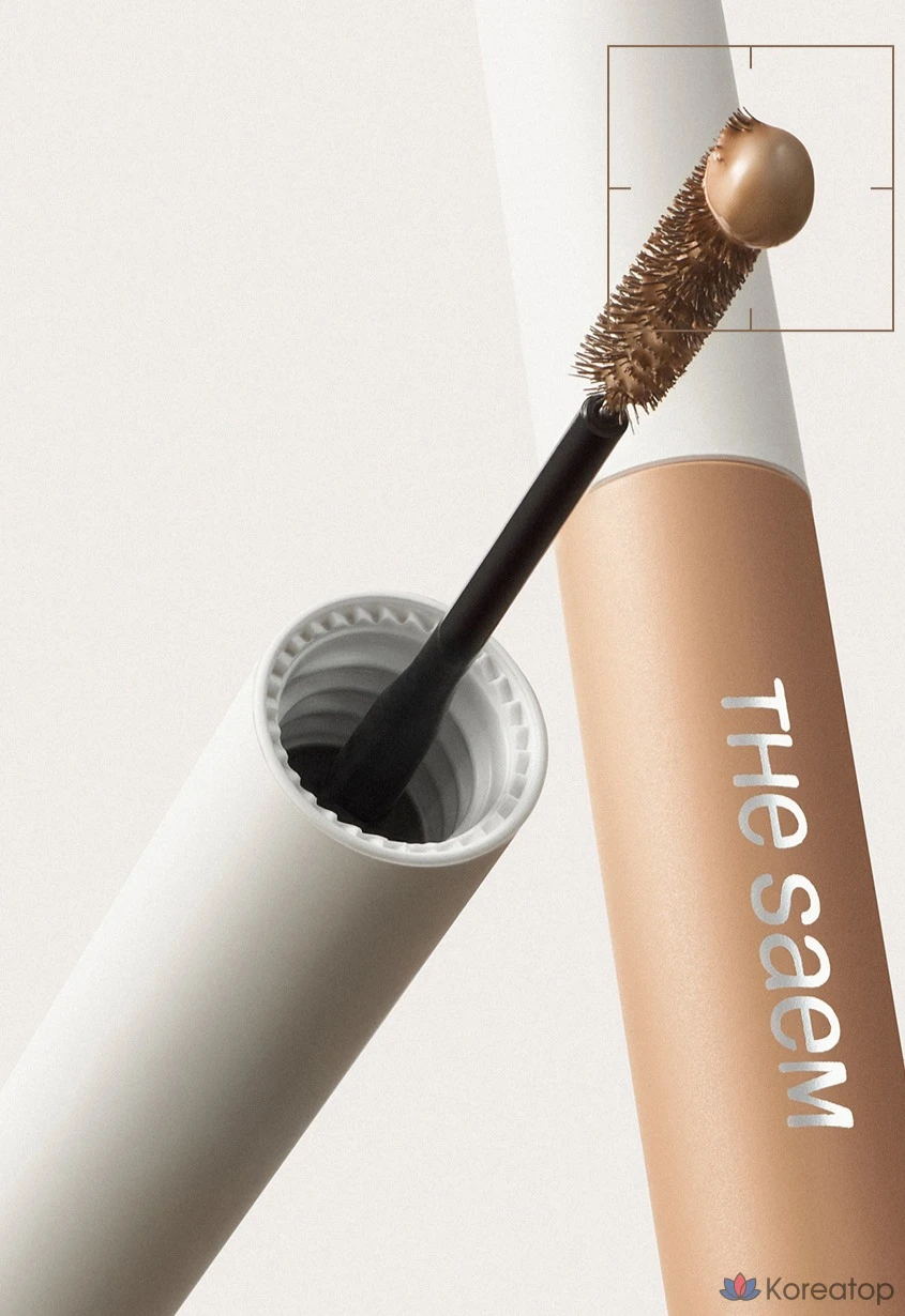 Консилер для бровей The Saem Cover Perfection, 4 г, бежево-коричневый, 1 шт., фото 8